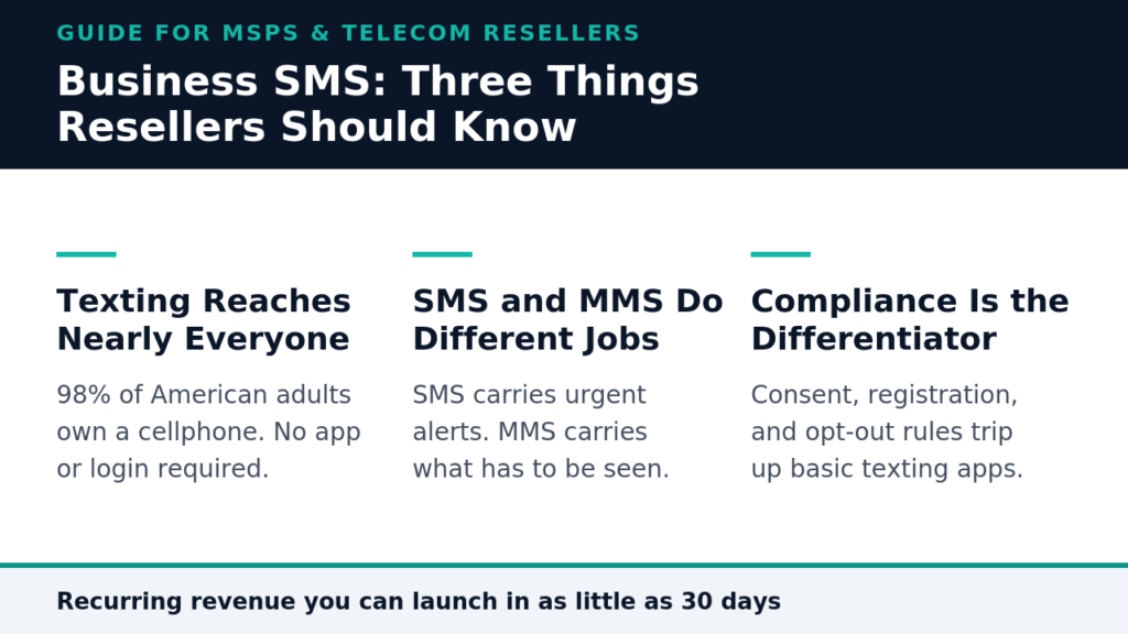 Business SMS: 3Things Resellers Should Know image