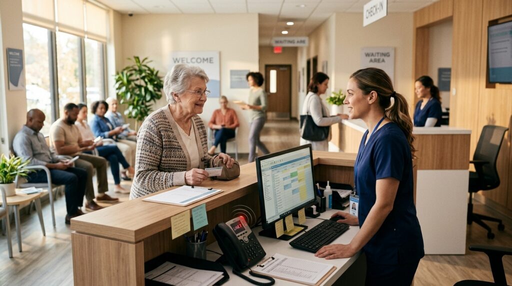 Front Office Use Case for an AI Business Phone System
